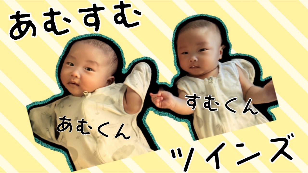 あむすむツインズ | 双子育児の備忘録 - 2025年5月生まれ双子の成長記録!